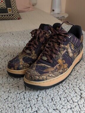 NIKE Air Force 1 '07 Realtree Camo Sneakers